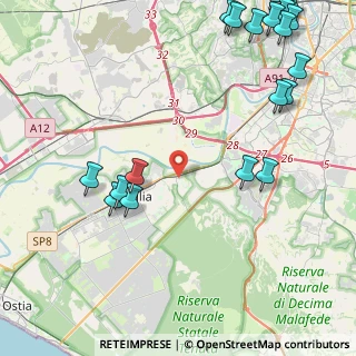 Mappa Via Erminio Macario, 00125 Roma RM, Italia (6.622)