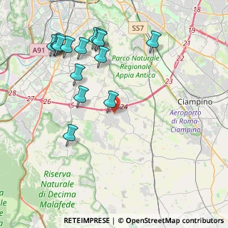 Mappa Via Edoardo Ruppel, 00134 Roma RM, Italia (5.00133)