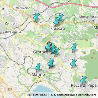 Mappa Via San Bartolomeo, 00046 Grottaferrata RM, Italia (1.86071)