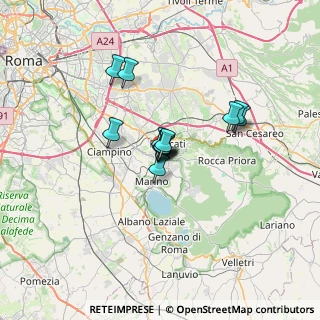 Mappa Via San Bartolomeo, 00046 Grottaferrata RM, Italia (4.31231)