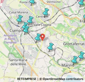Mappa Via Doganale, 00043 Ciampino RM, Italia (2.94846)