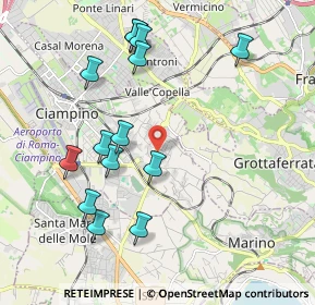 Mappa Via Doganale, 00043 Ciampino RM, Italia (2.22786)