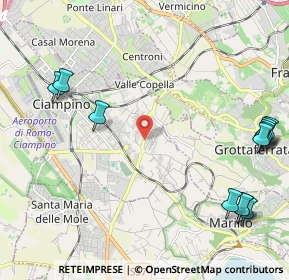Mappa Via Doganale, 00043 Ciampino RM, Italia (3.13583)