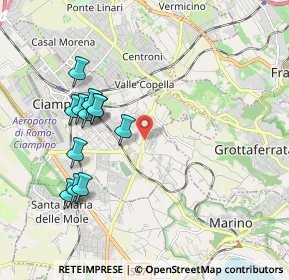Mappa Via Doganale, 00043 Ciampino RM, Italia (2.0625)