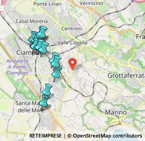 Mappa Via Doganale, 00043 Ciampino RM, Italia (2.24471)