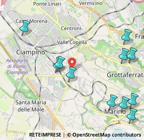 Mappa Via Doganale, 00043 Ciampino RM, Italia (2.79909)
