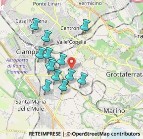 Mappa Via Doganale, 00043 Ciampino RM, Italia (1.64692)