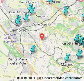 Mappa Via Doganale, 00043 Ciampino RM, Italia (3.31059)