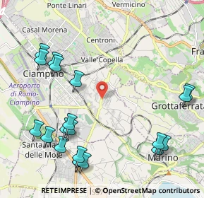 Mappa Via Doganale, 00043 Ciampino RM, Italia (2.803)