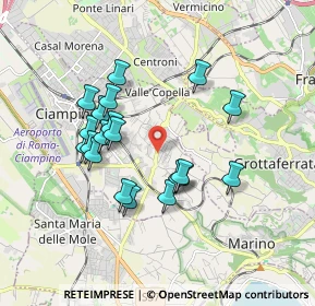 Mappa Via Doganale, 00043 Ciampino RM, Italia (1.7075)