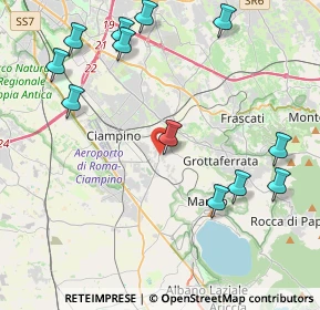 Mappa Via Doganale, 00043 Ciampino RM, Italia (5.31083)