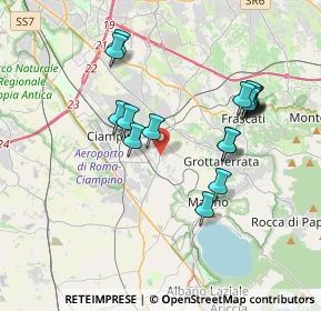 Mappa Via Doganale, 00043 Ciampino RM, Italia (3.79647)