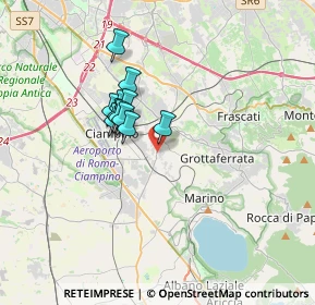 Mappa Via Doganale, 00043 Ciampino RM, Italia (2.59273)