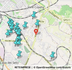 Mappa Via Doganale, 00043 Ciampino RM, Italia (1.291)