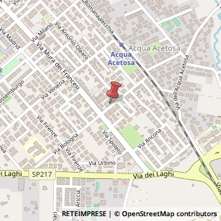 Mappa Via Bologna, 41, 00043 Ciampino, Roma (Lazio)