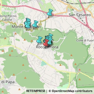 Mappa Via Della Cooperazione, 00079 Rocca Priora RM, Italia (0.978)