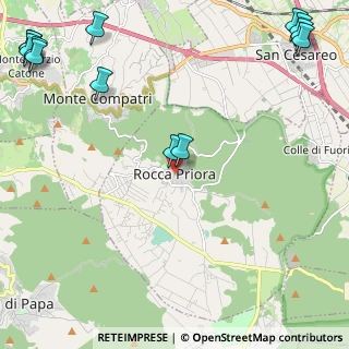 Mappa Via Della Cooperazione, 00079 Rocca Priora RM, Italia (3.76769)