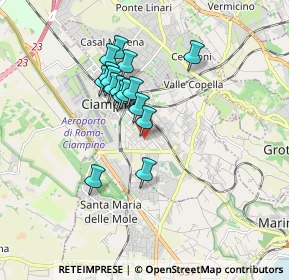 Mappa Via Firenze, 00043 Ciampino RM, Italia (1.49625)