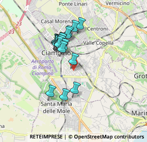 Mappa Via Firenze, 00043 Ciampino RM, Italia (1.5275)