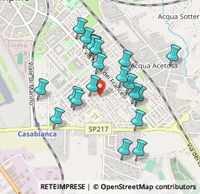 Mappa Via Firenze, 00043 Ciampino RM, Italia (0.4425)