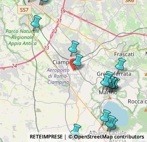 Mappa Via Firenze, 00043 Ciampino RM, Italia (6.1115)