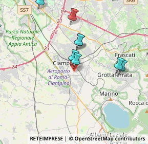 Mappa Via Firenze, 00043 Ciampino RM, Italia (5.1)