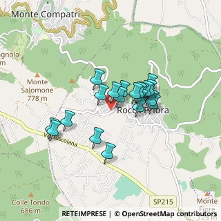 Mappa Via San Sebastiano, 00079 Rocca Priora RM (0.6845)