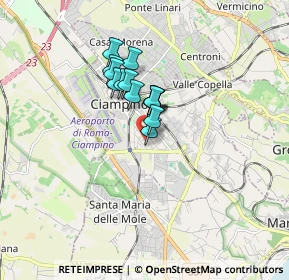 Mappa Via Bruxelles, 00043 Ciampino RM, Italia (1.12)