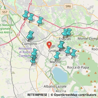Mappa Via Giorgio La Pira, 00046 Grottaferrata RM, Italia (3.96733)