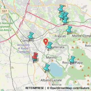 Mappa Via Giorgio La Pira, 00046 Grottaferrata RM, Italia (4.98)