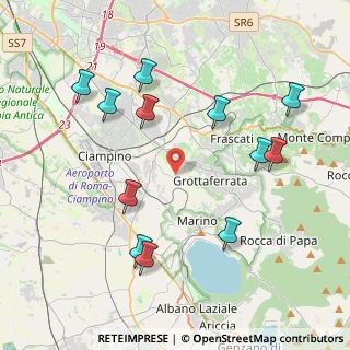 Mappa Via Giorgio La Pira, 00046 Grottaferrata RM, Italia (4.69)