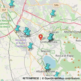 Mappa Via Giorgio La Pira, 00046 Grottaferrata RM, Italia (5.11333)