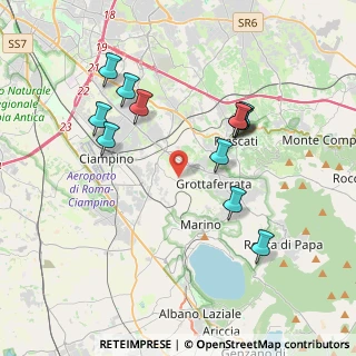 Mappa Via Giorgio La Pira, 00046 Grottaferrata RM, Italia (4.025)
