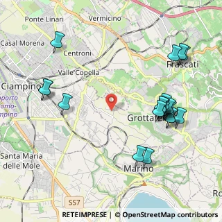 Mappa Via Giorgio La Pira, 00046 Grottaferrata RM, Italia (2.5025)
