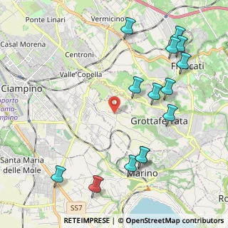 Mappa Via Giorgio La Pira, 00046 Grottaferrata RM, Italia (2.675)