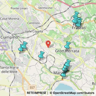 Mappa Via Giorgio La Pira, 00046 Grottaferrata RM, Italia (2.816)