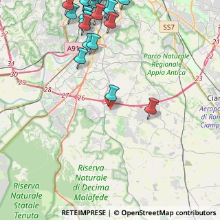 Mappa Via Pia Nalli, 00134 Roma RM, Italia (6.609)