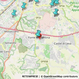 Mappa Via Pia Nalli, 00134 Roma RM, Italia (3.35667)
