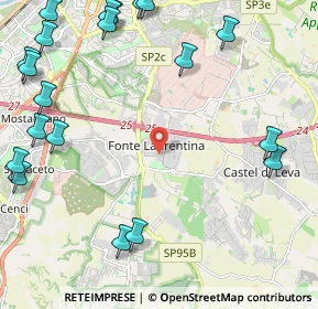 Mappa Via Pia Nalli, 00134 Roma RM, Italia (3.342)