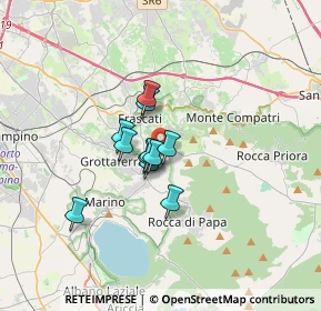 Mappa SS 215, 00046 Grottaferrata RM, Italia (2.16273)