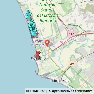 Mappa Aeroporto Leonardo da Vinci, 00054 Fiumicino RM, Italia (4.30917)