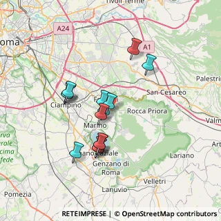 Mappa Vicolo Aldobrandini, 00046 Grottaferrata RM, Italia (6.49357)