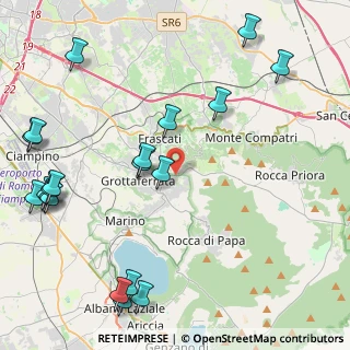 Mappa Vicolo Aldobrandini, 00046 Grottaferrata RM, Italia (6.08)