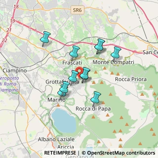 Mappa Vicolo Aldobrandini, 00046 Grottaferrata RM, Italia (2.87091)