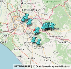 Mappa Vicolo Aldobrandini, 00046 Grottaferrata RM, Italia (9.9515)