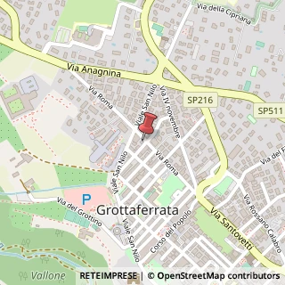 Mappa Via Roma, 30, 00046 Grottaferrata, Roma (Lazio)