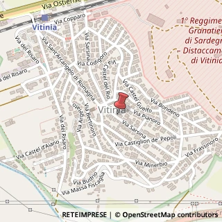 Mappa Via Sarsina, 147, 00127 Roma, Roma (Lazio)