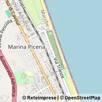 Kaart Porto Sant'Elpidio