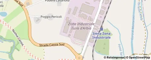Mappa Siena