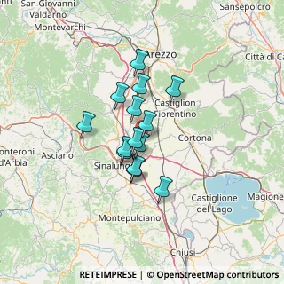 Mappa SP327, 52045 Foiano della Chiana AR, Italia (9.45286)